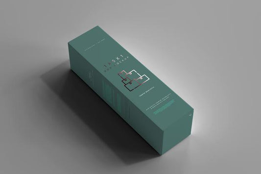 Free Isolated Box Mockup Psd