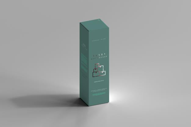Free Isolated Box Mockup Psd