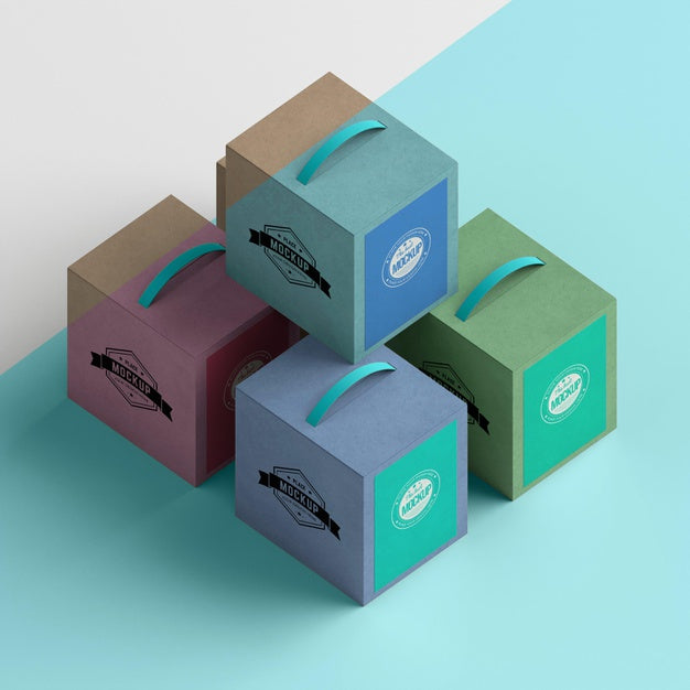 Free Isometric Boxes Arrangement High Angle Psd