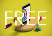 Free Isometric Iphone Mockup