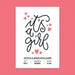 Free Its A Girl Mockup Psd