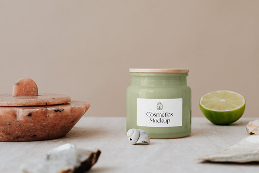 Free Jar Psd Mockup