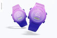 Free Kids Watches Mockup, Falling Psd