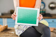Free Kitchen Mockup With Tablet Psd
