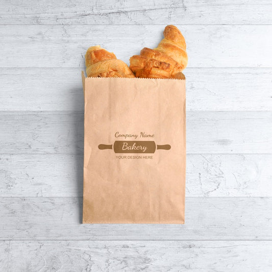 Free Kraft Paper Bag Mockup Psd
