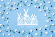 Free Label Mockup With Easter Concept Psd