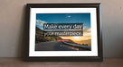 Free Landscape Photo Frame Mockup Psd For Inspirational Typography