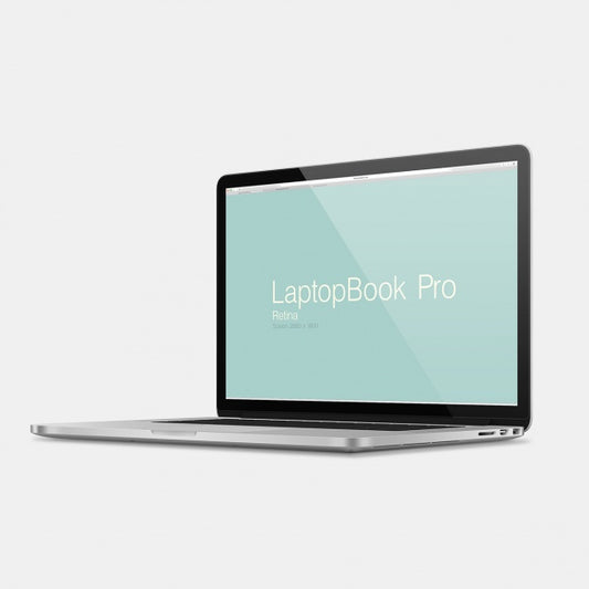 Free Laptop Mock Up Design Psd