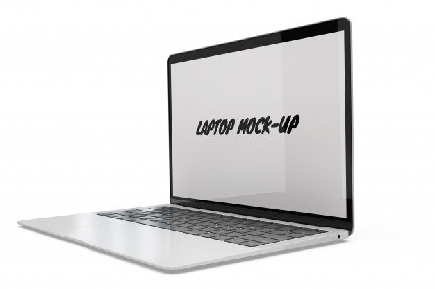 Free Laptop Mock-Up Isolated Psd