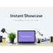 Free Laptop On Busy Desktop Mock Up Psd