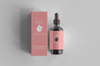 Free Large Dropper Bottle Mockup With Box Psd