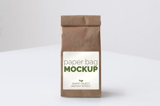 Free Little Paper Bag Mockup Psd