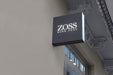 Free Logo Mockup Dark Grey Hanging Sign Psd