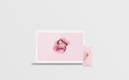 Free Macbook Iphone Psd Mockup