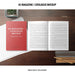 Free Magazine Catalogue Mockup Psd