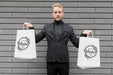 Free Man Holding In Each Hand Shopping Bags Psd