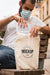 Free Man With Bag Mock-Up Concept Psd