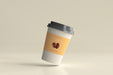 Free Medium Size Paper Coffee Cup Mockup Psd