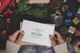Free Merry Christmas Greeting Card Mockup Psd
