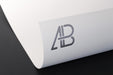 Free Metallic Foil Logo Mockup