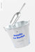 Free Metallic Ice Bucket Mockup, Floating Psd