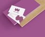 Free Minimal Business Card Mockup Psd
