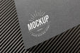 Free Minimal Composition With Company Branding Card Mock-Up Psd