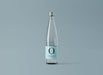 Free Minimal Glass Water Bottle Mockup