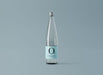 Free Minimal Glass Water Bottle Mockup