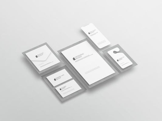 Free Minimal Stationary Set Mockup Psd