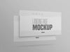 Free Minimal Two Clean Landing Page Website Mockup Psd