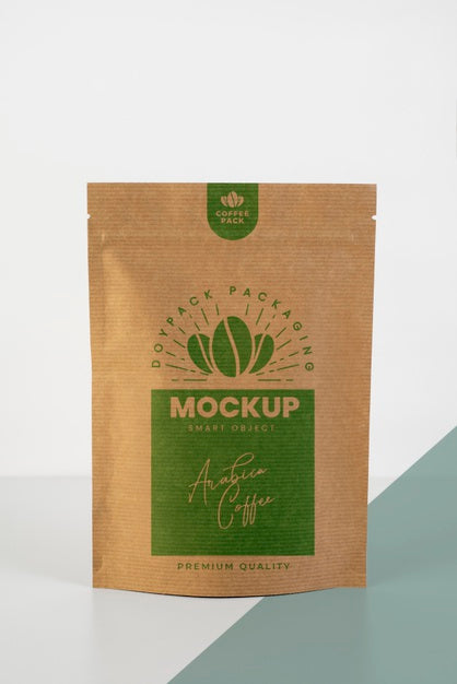 Free Minimalist Assortment Of Doypack Mock-Up Psd