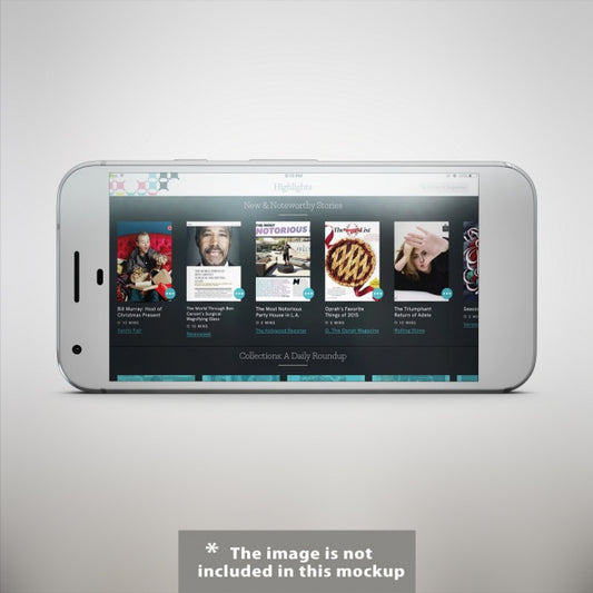 Free Mobile Phone Mock Up Design Psd
