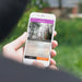 Free Mobile Phone Screen Mock Up Design Psd
