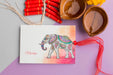 Free Mock-Up Diwali Hindu Festival Top View Psd