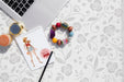 Free Mock-Up Female Products On Workspace Psd