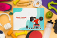 Free Mock-Up Frame Of Sport Equipment Psd