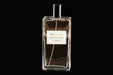 Free Mock-Up Of Clear Bottle Of Perfume On Black Background Psd