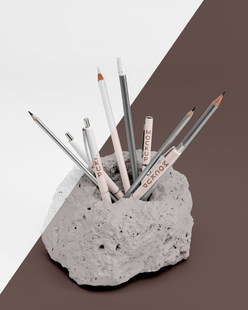 Free Mock Up Stones Psd