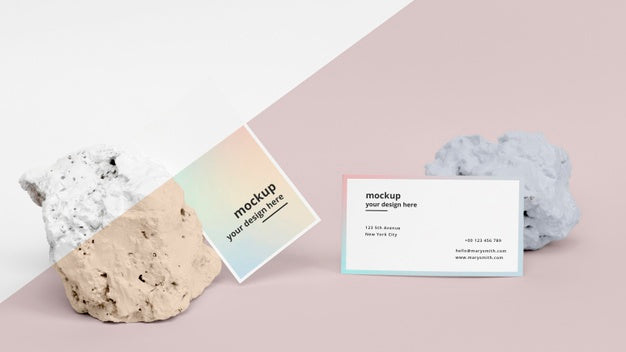 Free Mock Up Stones Psd