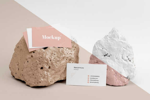 Free Mock Up Stones Psd