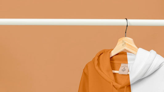 Free Mockup Hoodie Close Up Psd
