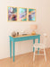 Free Mockup Of Frames Above Little Table Psd