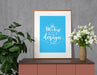 Free Mockup Poster Frame With Home Decorating In The Living Room Modern Interior. Mockup Ready To Use Psd