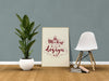 Free Mockup Poster Frame With Home Decorating In The Living Room Modern Interior. Psd