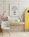 Free Mockup Posters In Child Room Interior, Posters On Empty White Wall, Psd