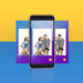 Free Modern Instagram Post Template With Smartphone Psd