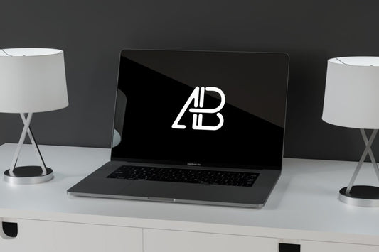 Free Modern Macbook Pro 2017 Mockup