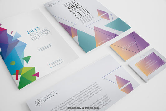 Free Modern Stationery Mockup Psd