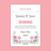 Free Modern Wedding Invitation Mockup Psd